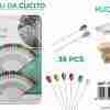 Spilli Da Cucito 36pcs -5cm