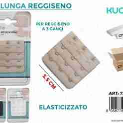 Prolunga Reggiseno Col. Ass.-5.5cm 3ganci
