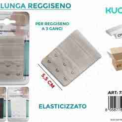 Prolunga Reggiseno Col. Ass.-5.5cm 3ganci