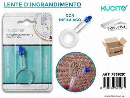 Lente Di Ingrandimento Con Infila Ago