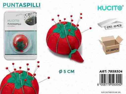 Punta Spilli A Fragola D.5cm