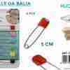 Spille Da Balia Col. Ass. 6pc-5cm