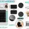 Velcro Adesivo Nero 30*20mm - 10pcs