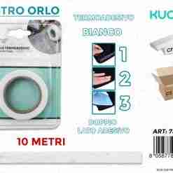 Nastro Orlo Termoadv Bianco 10mm*10mt