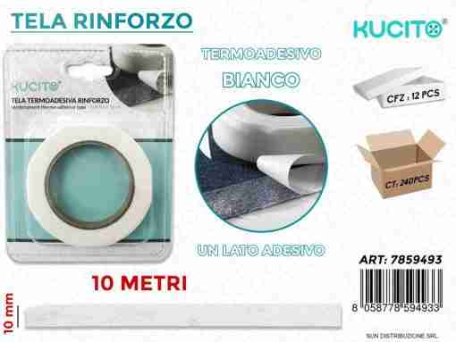 Tela Rinforzo Termoadv Bianco 10mm*10mt