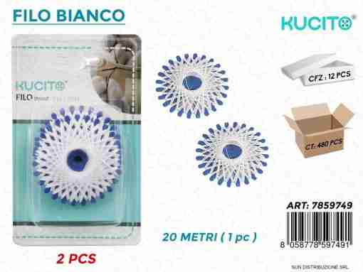 Filo Bianco 2 Pcs 20mt