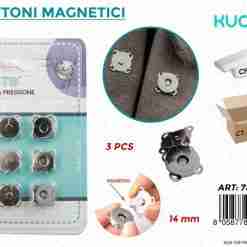 Bottoni Magnetici 14mm 3pcs
