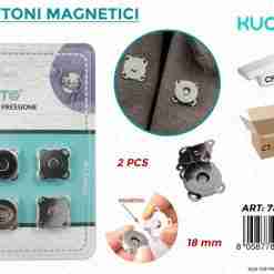 Bottoni Magnetici 18mm 2pcs