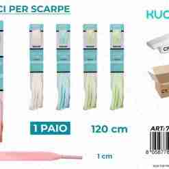 Lacci Per Scarpe Piatto 1paio Ass. 1*120cm