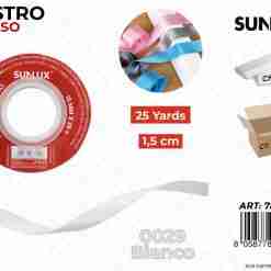 Nastro Di Raso 0029 Bianco 25y*1.5cm