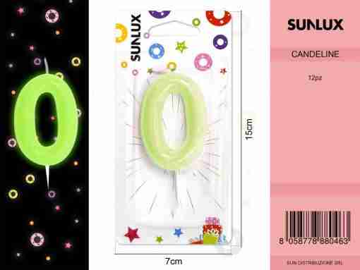 Candeline Fluo N.0