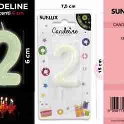Candeline Fluo N.2