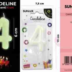 Candeline Fluo N.4
