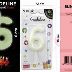 Candeline Fluo N.6