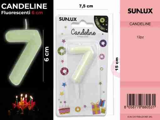 Candeline Fluo N.7