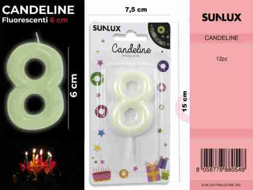 Candeline Fluo N.8