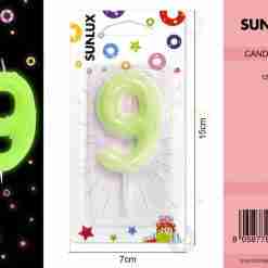 Candeline Fluo N.9