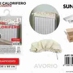 Copri Calorifero Elast. Avorio 30*60cm