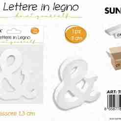 Lettera @ In Legno 11*1.3cm