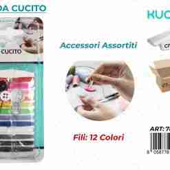 Set Da Cucito Accessori Ass. 12col.