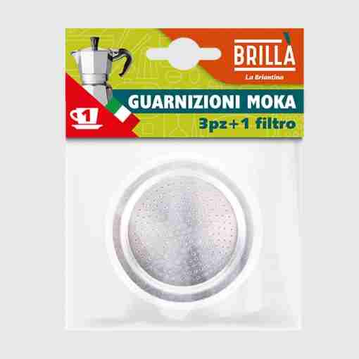 Guarnizioni 1tz Con Filtro Moka 3pz Blister
