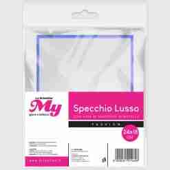 Specchio Lusso 24x18 Con Astina In Metallo