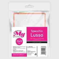Specchio Lusso 18x12 Con Astina In Metallo