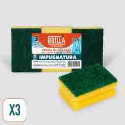 Spugne Abrasive Impugnatura 3 Pz.