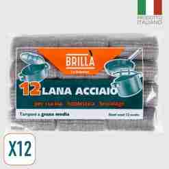 Lana Acciaio 12 Tamponi