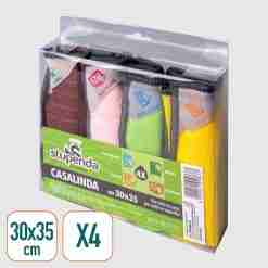 Set Casalinda 4 Panni 35x30 Cm