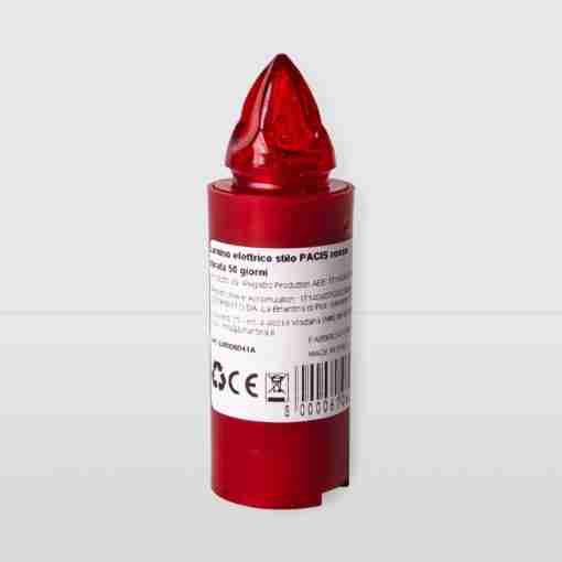 Lumino Stilo Pacis Rosso 50 Gg Elettrico