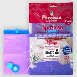 Sacco Spazioso 80x120 Cm Lavanda Salvaspazio
