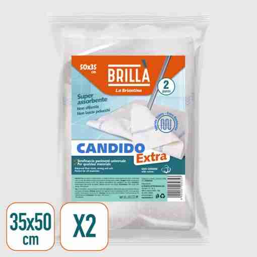 Strofinaccio Candido Extra 2pz 50x35cm