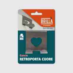 Gancio Retroporta Cuore 6x5x2cm