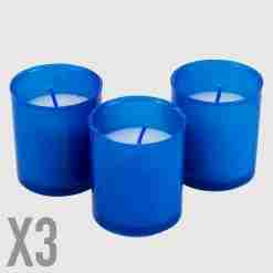 Lumini Art 10/B 3 Pz  Blu Durata 20 Ore