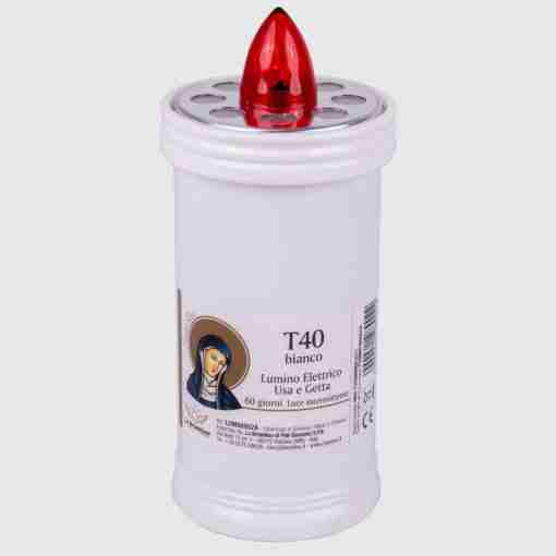 Lumino T40 Bianco 60 Gg Elettrico