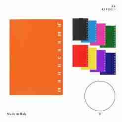 Pigna Monocromo Quaderno Maxi A4 42ff 80g Bianco