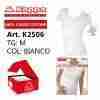 Kappa Maglietta Mezza Manica Felpato K2506 Bianco-M