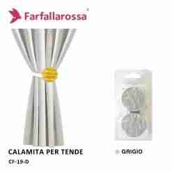 Calamita Per Tende Coppia Cf-19 Grigio