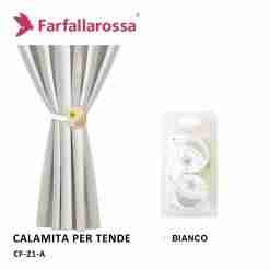 Calamita Per Tende Coppia Cf-21 Bianco