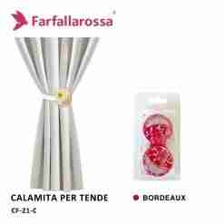 Calamita Per Tende Coppia Cf-21 Bordeaux