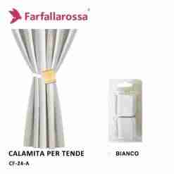 Calamita Per Tende Coppia Cf-24 Bianco