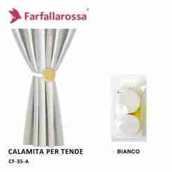 Calamita Per Tende Coppia Cf-35 Bianco