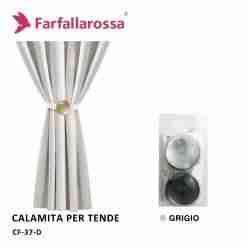 Calamita Per Tende Coppia Cf-37 Grigio