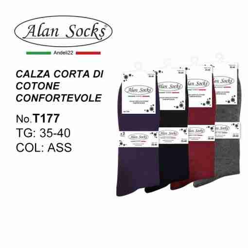 Alansocks Calzini Cotone Da Donna T177