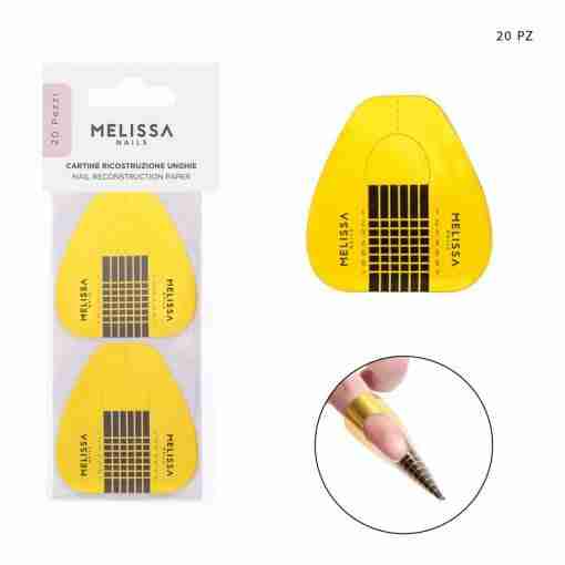 Melissa Cartine Ricostruzione Unghie 20pz