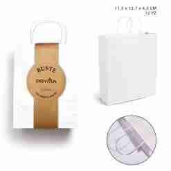 Pryma Busta M/Ritorto Bianco 11,5x12,7x4,5cm