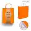 Pryma Busta M/Ritorto Arancione 33x40x12cm