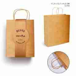 Pryma Busta M/Ritorto Naturale 11,5x12,7x4,5cm
