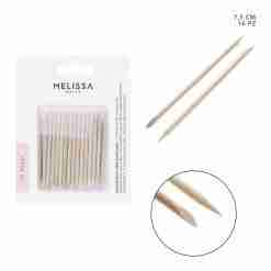 Melissa Bastoncini Manicure Legno 7.5cm 16pz
